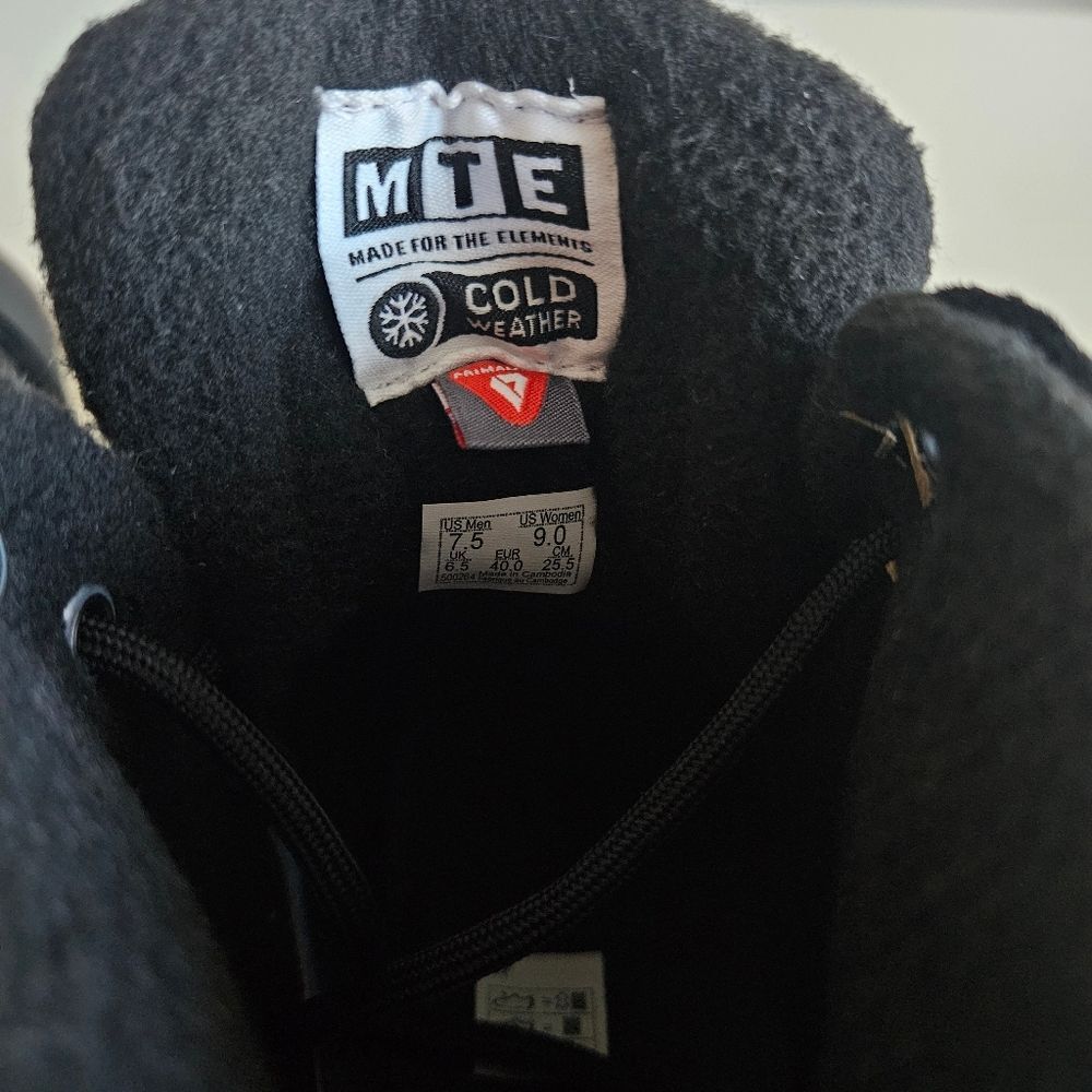 NWT Vans | MTE Ultrarange EXO HI MTE-1 Hiking Sneakers Black/Marshmallow Women 9 - Picture 12 of 12